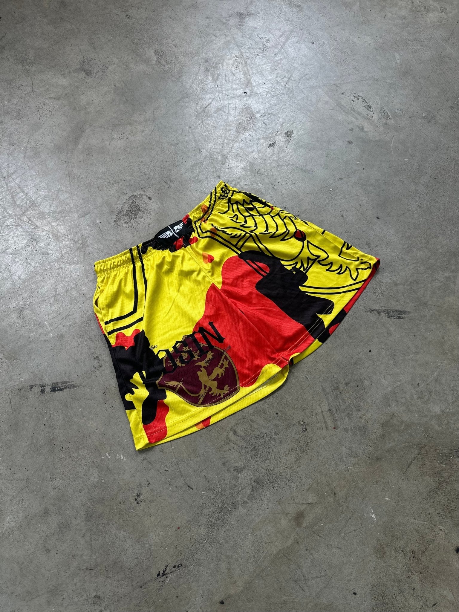 BC Crimson Lion Shorts - NOXINBC Crimson Lion ShortsNOXINNOXIN